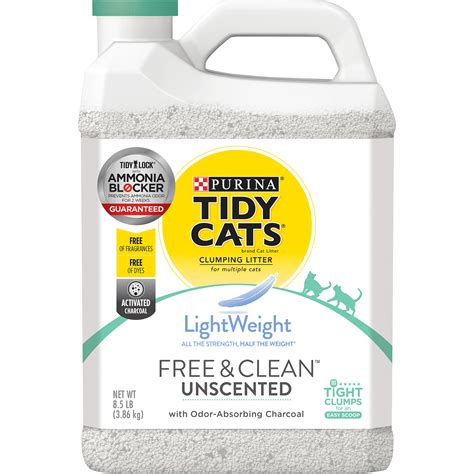 dust free clumping cat litter.